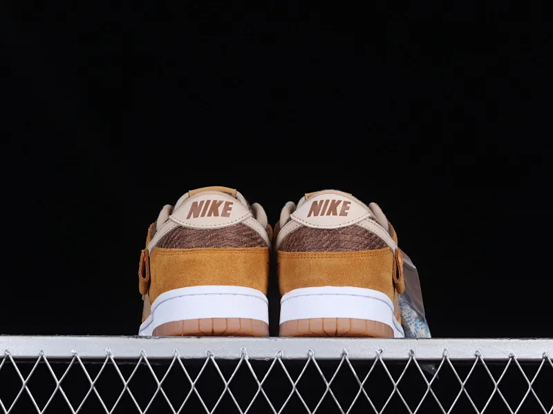 All categories Nk SB Dunk series Nk SB Dunk Low low-top sneakers Nk Dunk Low Xiongxiong joint name wheat color SB low-top sports and leisure sneakers DZ5350-288